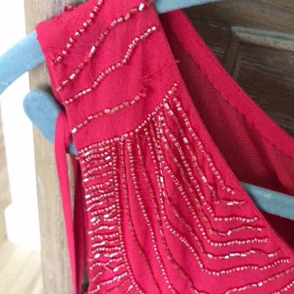 Alice and Olivia red sequined dress, size 4 - Picture 7 of 7